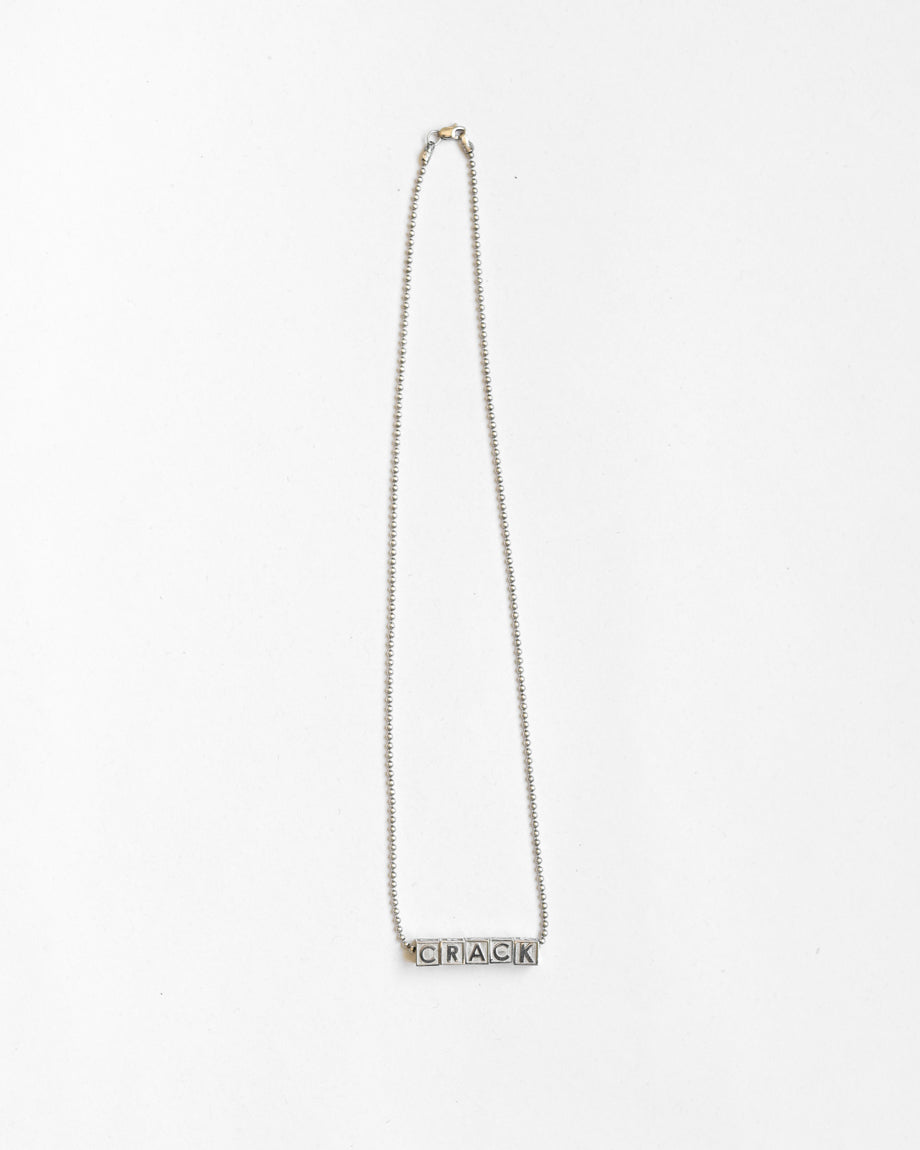 Crack Necklace Silver